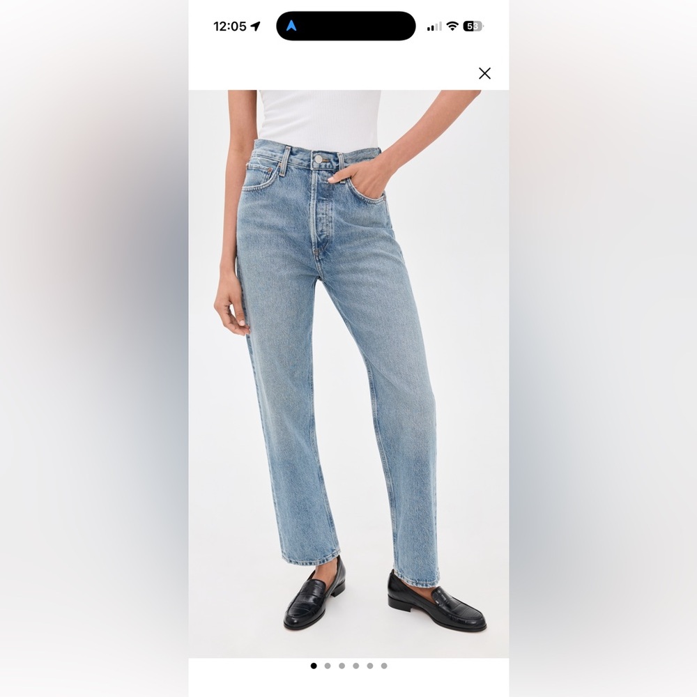 Agolde 90s pinch waist NWOT (28)